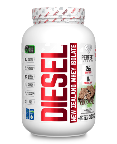 Perfect Sports | DIESEL® | New Zealand Whey Protein Isolate | 2lbs - Mint Choc