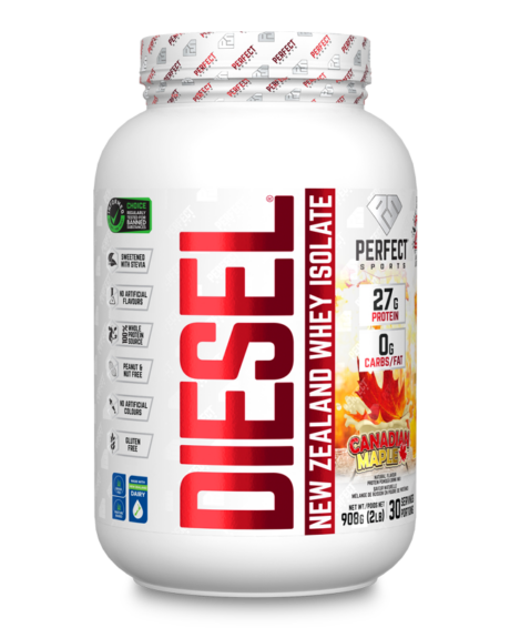 Perfect Sports | DIESEL® | New Zealand Whey Protein Isolate | 2lbs - Maple