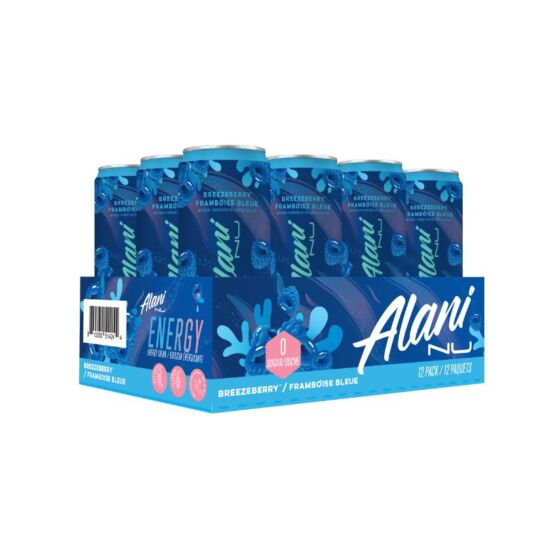 Alani Nu | Energy Drink | 355ml | Case/12 - Breezeberry 12/case