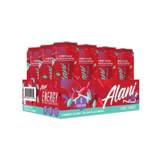 Alani Nu | Energy Drink | 355ml | Case/12 - Cherry Slush 12/case