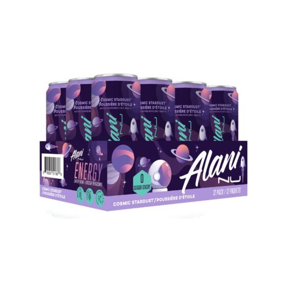 Alani Nu | Energy Drink | 355ml | Case/12 - Cosmic Stardust 12/case