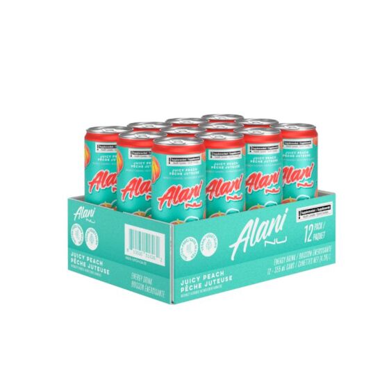 Alani Nu | Energy Drink | 355ml | Case/12 - Juicy Peach 12/case