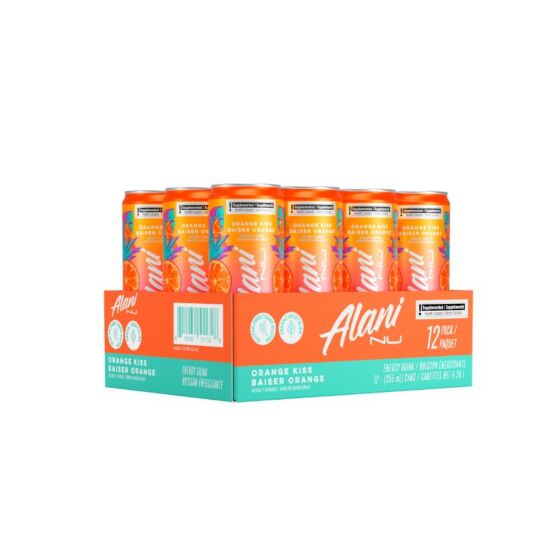 Alani Nu | Energy Drink | 355ml | Case/12 - Orange Kiss 12/case