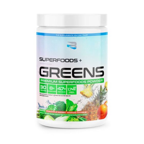 Believe | Superfoods + Greens | 30 Servings - Pineapple Mango