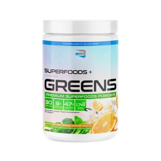 Believe | Superfoods + Greens | 30 Servings - Orange Vanilla