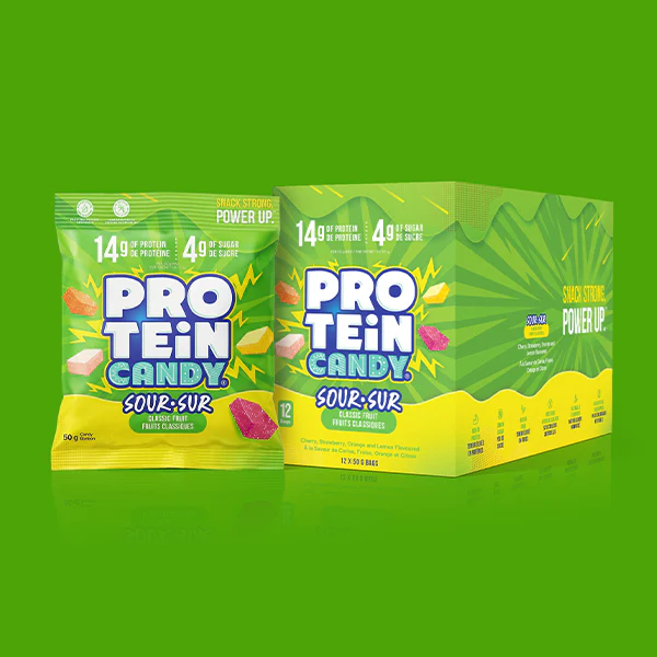 Protein Candy | 12/Box - Sour Classic Fruit