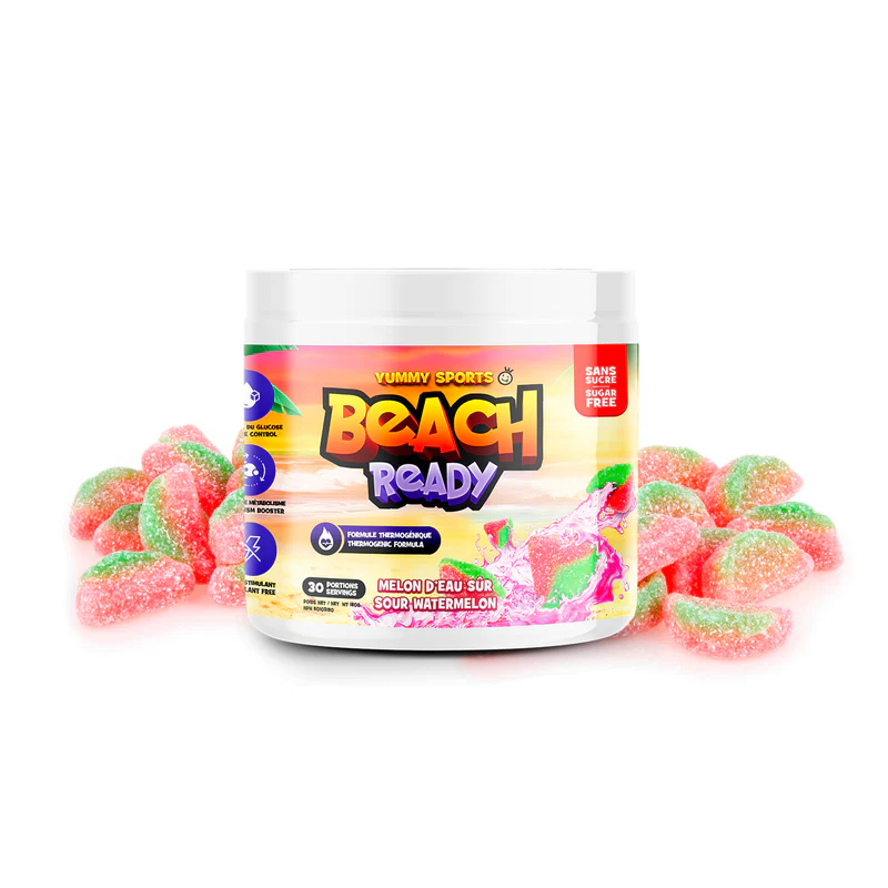 Yummy Sports | Beach Ready | NEW | 30 servings - Sour Watermelon