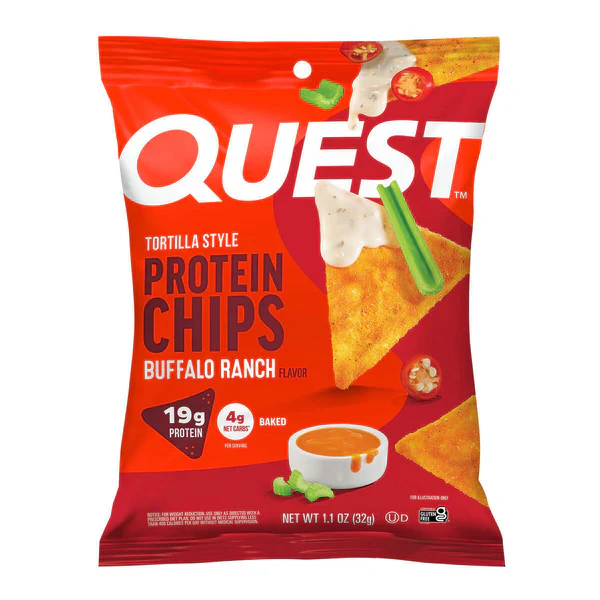 Quest | Protein Chips | Single - Buffalo Ranch