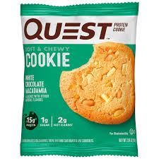 Quest Nutrition | Protein Cookie | Single - White Chocolate Macadamia