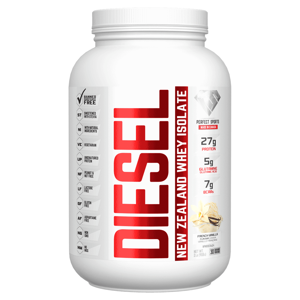Perfect Sports | DIESEL® | New Zealand Whey Protein Isolate | 2lbs - Vanilla