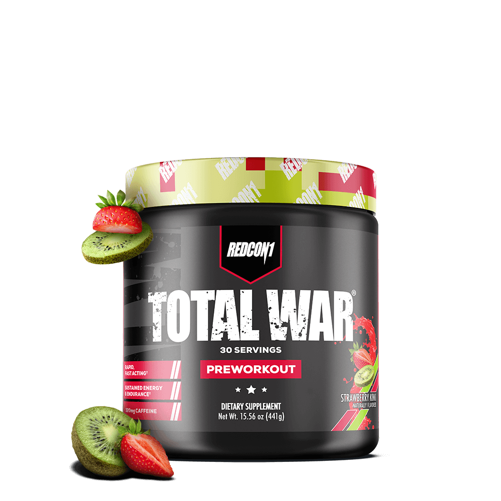Redcon1 | Total War | Pre-workout | 30 Servings - Strawberry Kiwi