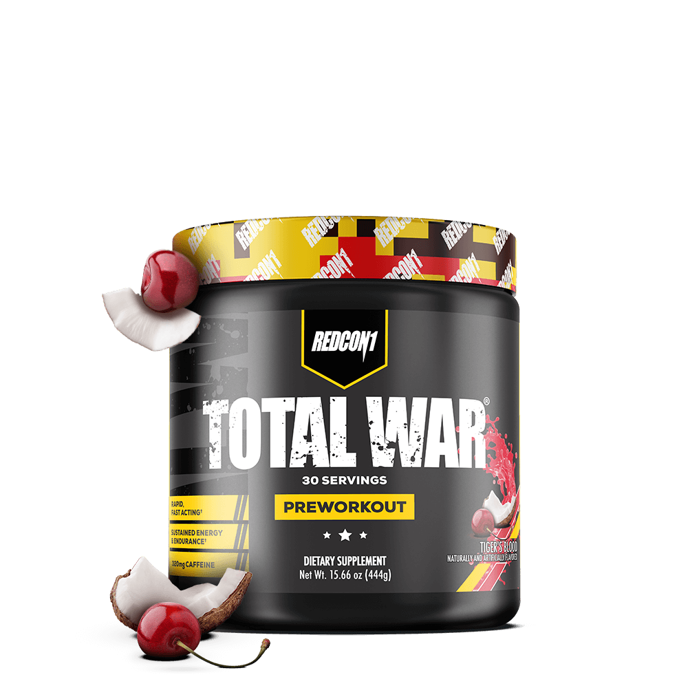 Redcon1 | Total War | Pre-workout | 30 Servings - Tiger's Blood