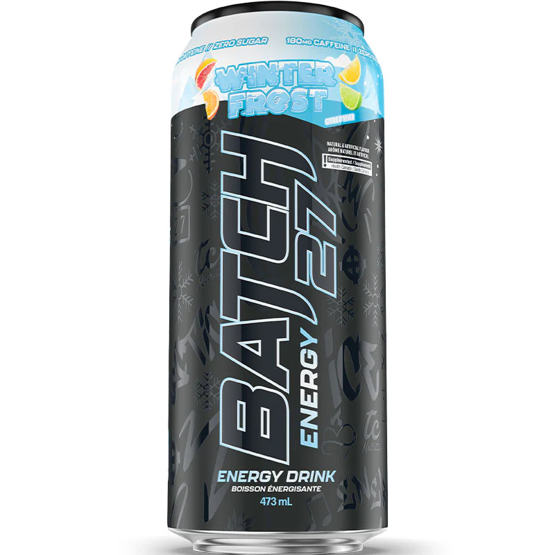 TC Nutrition | Batch 27 | Energy Drink | 473ml | Single - Winter Frost