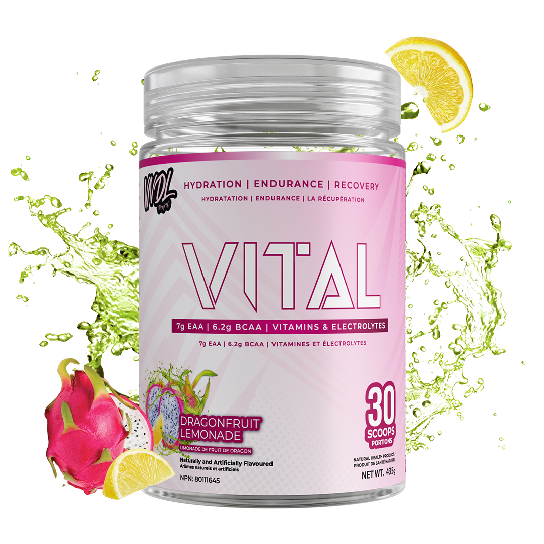 VNDL Project | Vital | EAA | BCAA | 30 Servings - Dragon Fruit Lemonade