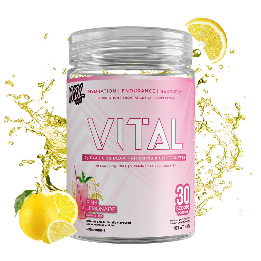 VNDL Project | Vital | EAA | BCAA | 30 Servings - Pink Lemonade